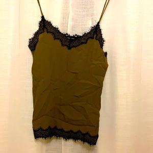 Olive green camisole